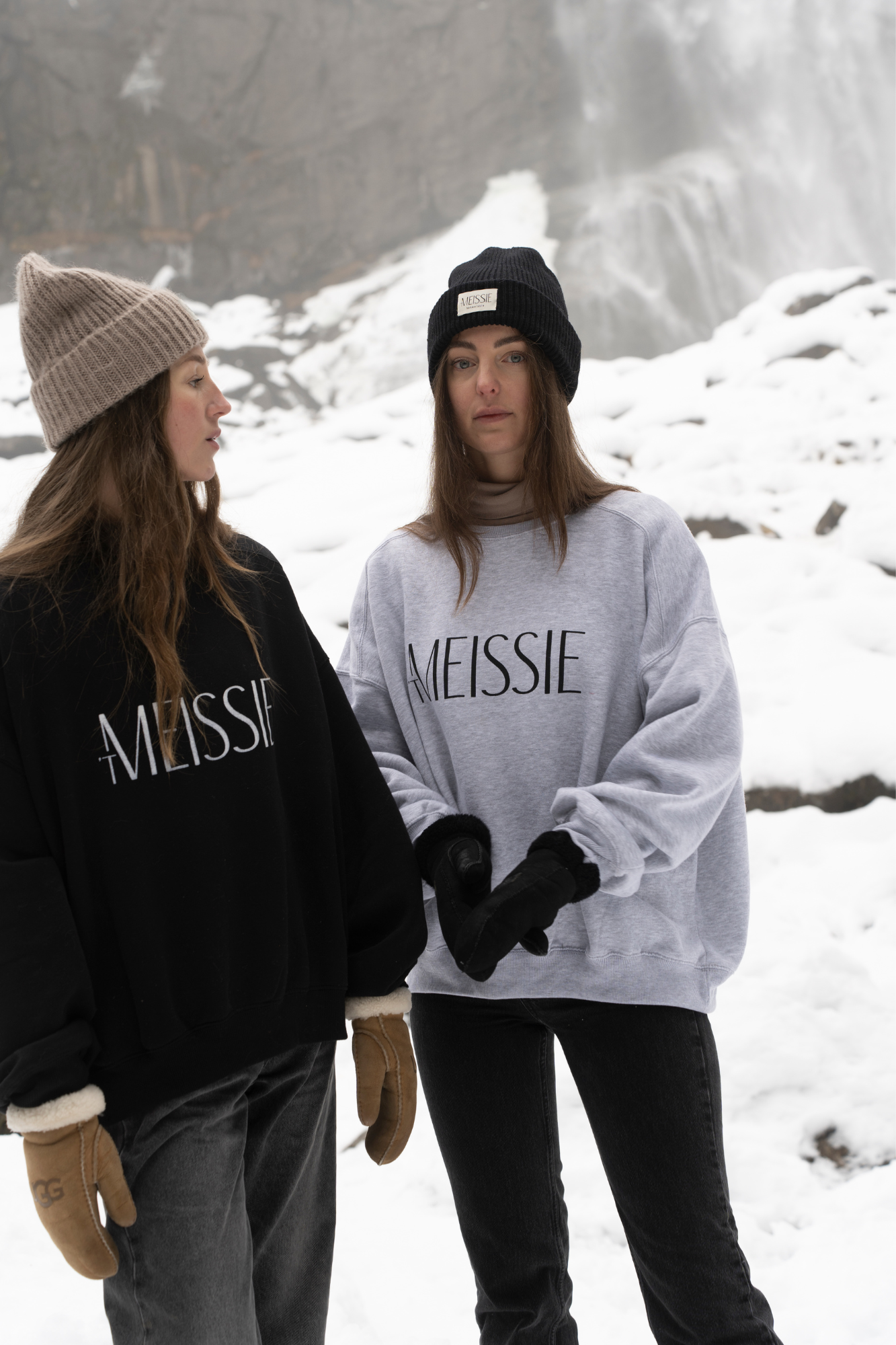 Grijze oversized sweatshirt 't Meissie